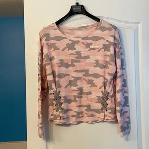 Justice sweatshirt. Size 18 plus